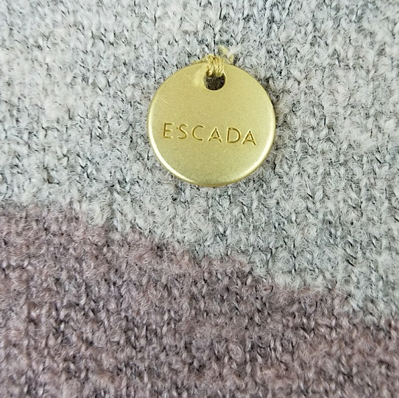 Escada Asymmetrical Wrap sweater Size M - Picture 7 of 8